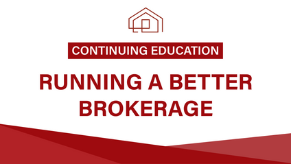 Product image for CE – Running a Better Brokerage (2 hours)