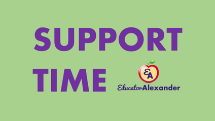 Product image for Support Time with Educator Alexander