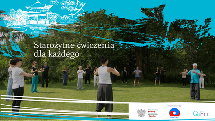 Product image for QiFit w olimpijskim duchu - starożytne ćwiczenia dla każdego.