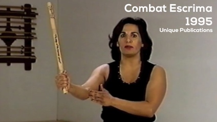 Product image for Combat Escrima Series filmed in 1995 from Unique Publication