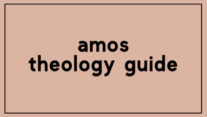 Product image for Amos Theology Guide