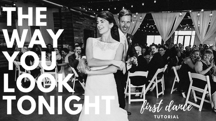 Product image for The Way You Look Tonight by Frank Sinatra Beginner Wedding Dance Tutorial