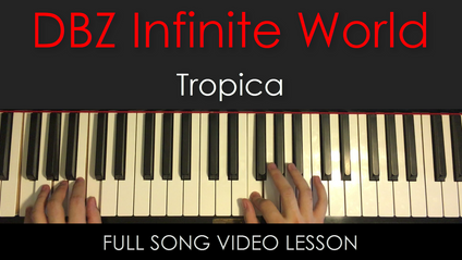 Product image for DBZ Infinite World | Tropica | Exact Arrangement Piano Lesson