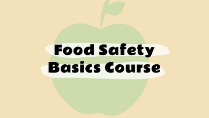 Product image for The Basics of Food Safety