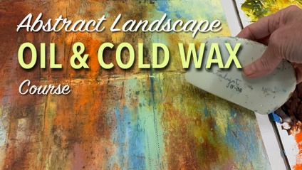Product image for Abstract Landscape in Oil and Cold Wax