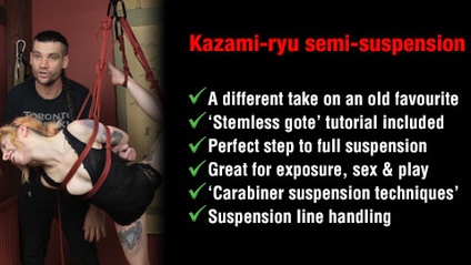 Product image for Kazami-ryu gote: Partial suspension (special bundle)