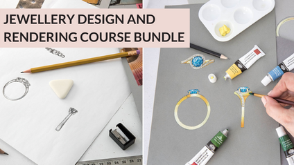 Product image for Jewellery Design and Rendering Course Bundle