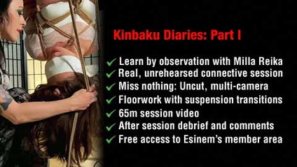 Product image for Kinbaku Diaries Part I: Learning by observation