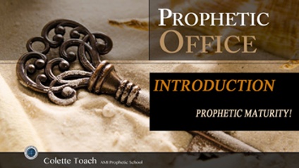 Product image for Prophetic Office