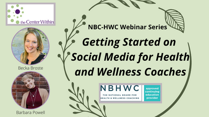 Product image for Getting Started on Social Media for Health & Wellness Coaches