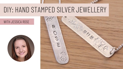 Product image for Hand Stamped Silver Jewellery