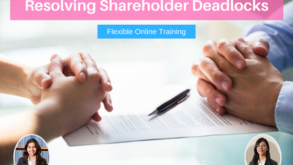 Product image for (English) Resolving Shareholder Deadlocks by Jason Yong Kok Yew & Yap Sher Min (Thomas Philip Advocates & Solicitors)