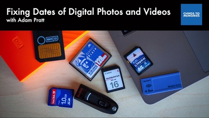 Product image for Fixing Dates of Digital Photos and Videos