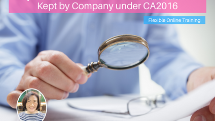 Product image for (English) Inspection of Documents and Records Kept by Company under CA2016 by Mah Li Chen (MAICSA Chartered Secretary)