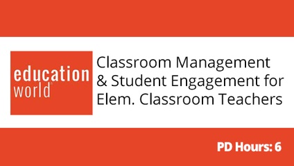 Product image for Classroom Management & Student Engagement for Elementary Classroom Teachers