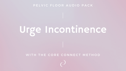 Product image for Pelvic Floor Audio Pack for Urge Incontinence