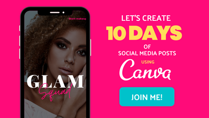 Product image for Create 10 Days Worth of ATTRACTIVE Social Media Designs