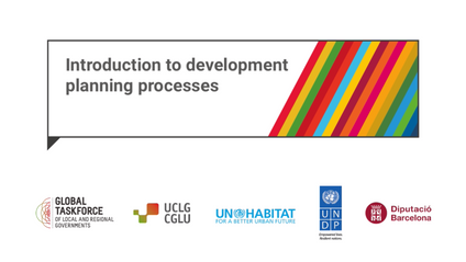 Product image for Planning - Localizing the SDGs