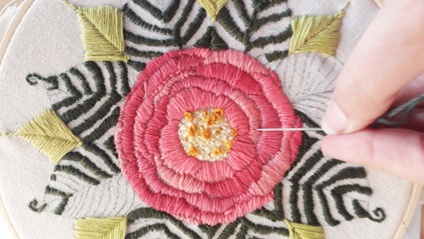 Product image for EP10: Embroidered Botanical Motifs and Mandalas