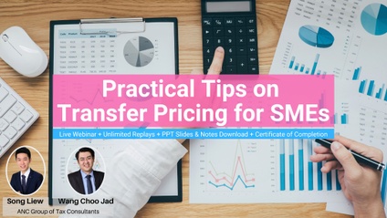 Product image for (English) Practical Tips on Transfer Pricing for SMEs by Song Liew Tzen Hsiung & Wang Choo Jad (ANC Group of Tax Consultants)