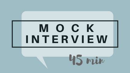 Product image for Mock Interview