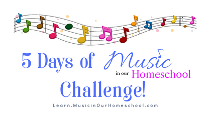 Product image for The 5-Day "I Can Do Music in My Homeschool" Challenge!