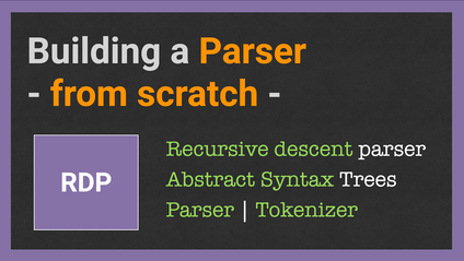 Product image for Building a Parser from scratch