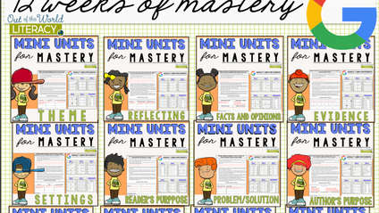 Product image for Mini Units for Mastery Bundle #2