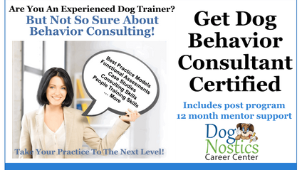 Product image for Earn Your DogNostics Dog Behavior Consulting Diploma