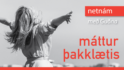 Product image for Máttur þakklætis 9. janúar, 2024 - 66 dagar!
