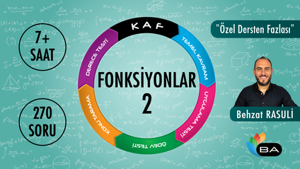 Product image for KAF2 Fonksiyonlar-2