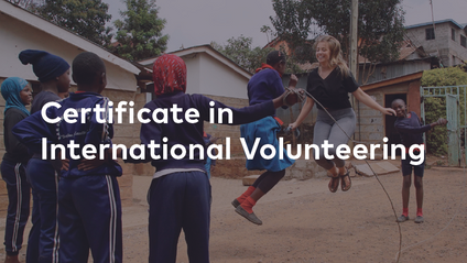 Product image for Certificate in International Volunteering