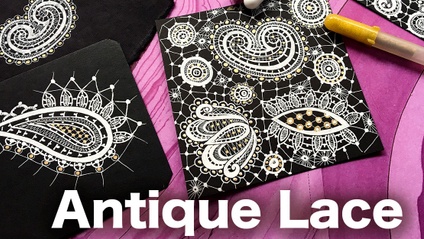 Product image for Drawing Antique Lace Lesson