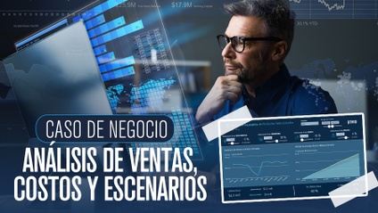 Product image for Caso de Negocio: Análisis de Ventas, Costos y Escenarios