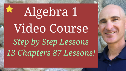 Product image for Learn Algebra 1 Video Course