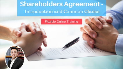 Product image for (English) Shareholders Agreement - Introduction and Common Clauses by Jason Yong Kok Yew (Thomas Philip Advocates & Solicitors)
