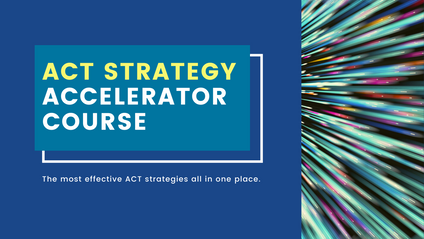Product image for ACT Strategy Accelerator Course