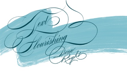 Product image for Text Flourishing Done Right