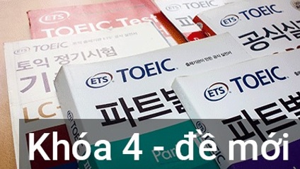Product image for Luyện thi TOEIC cấp tốc đề mới - Khóa 4