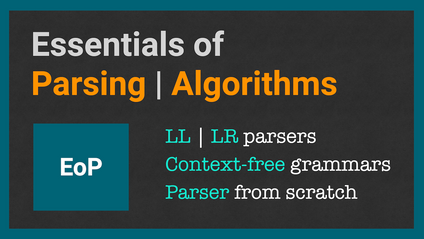 Product image for Parsing Algorithms