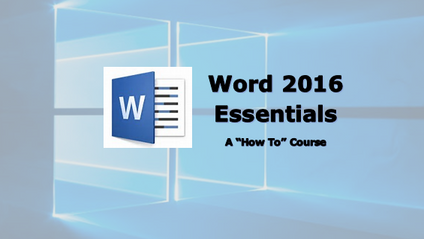 Product image for Word 2016 Essentials