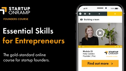 Product image for Startup Onramp Founders Course