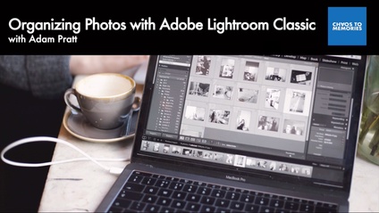 Product image for Organizing Photos with Adobe Lightroom Classic