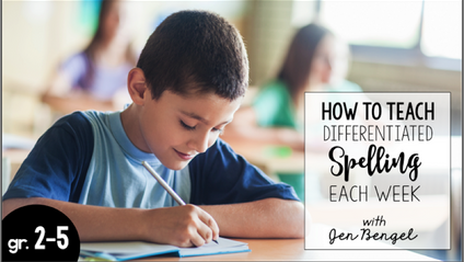 Product image for How to Teach Differentiated Spelling Each Week