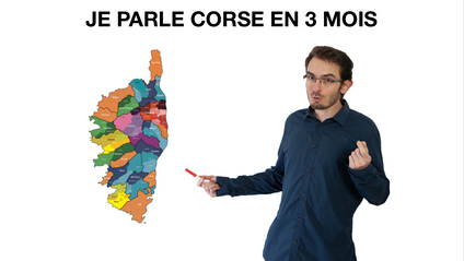 Product image for JE PARLE CORSE EN 3 MOIS (1ère partie) - PREMIUM