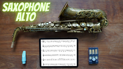 Product image for Ma Méthode Complète Pour Bien Débuter le Saxophone Étape par Étape - Alto (Eb)