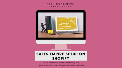 Product image for SALES EMPIRE SET UP - SHOPIFY WEBSITE MAKING