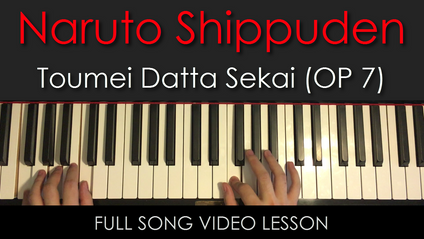 Product image for Naruto Shippuden | (OP) 7 | Full Song Video Lesson