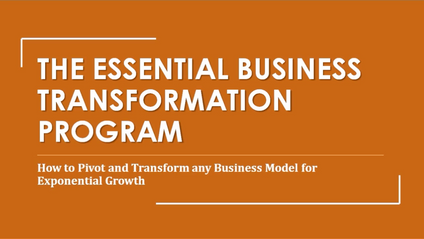 Product image for The Essential Business Transformation Program