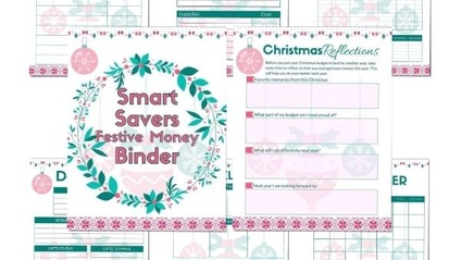 Product image for Smart Savers Festive Money Binder